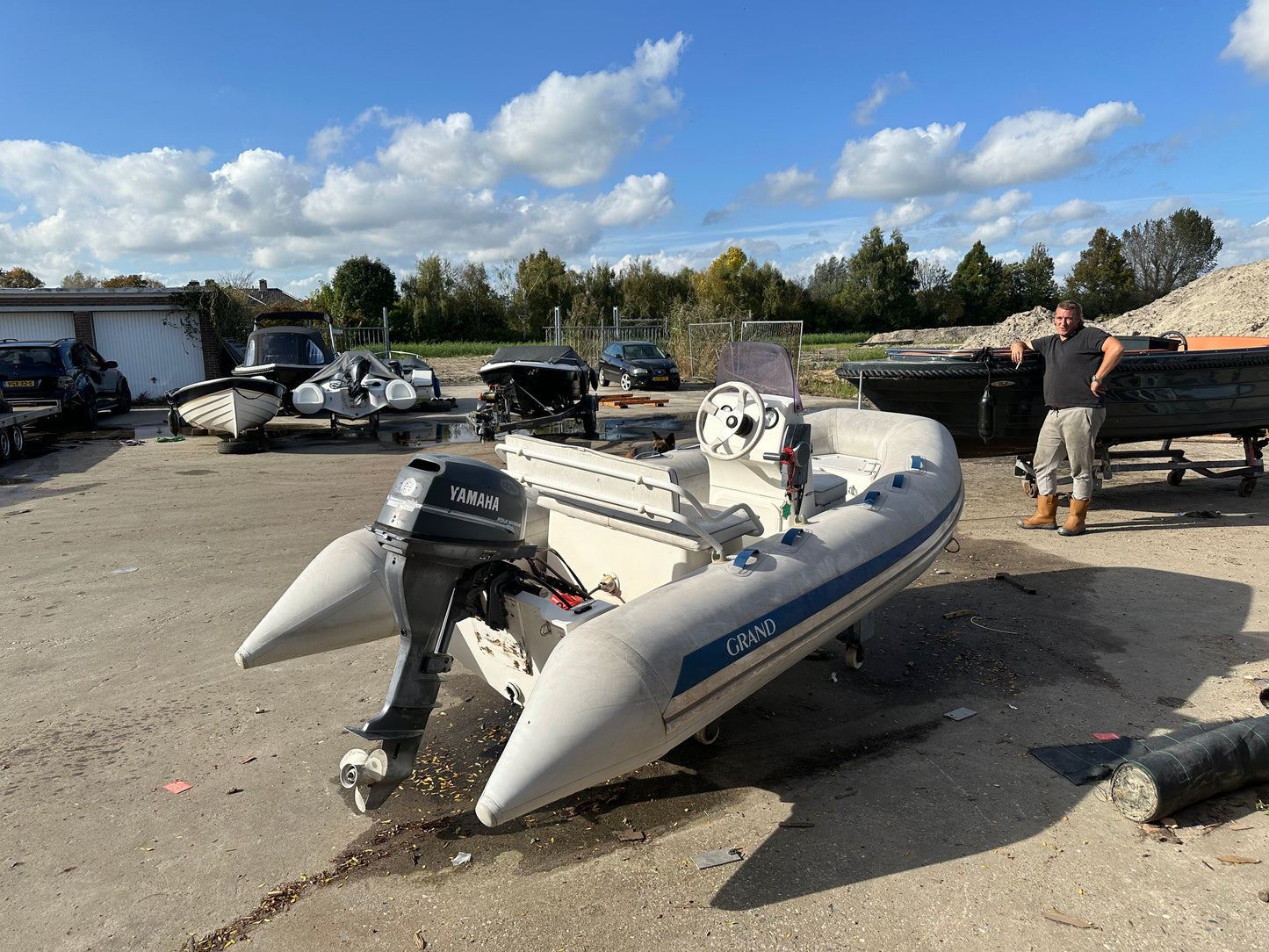 Grand 380 Yamaha 9.9 pk