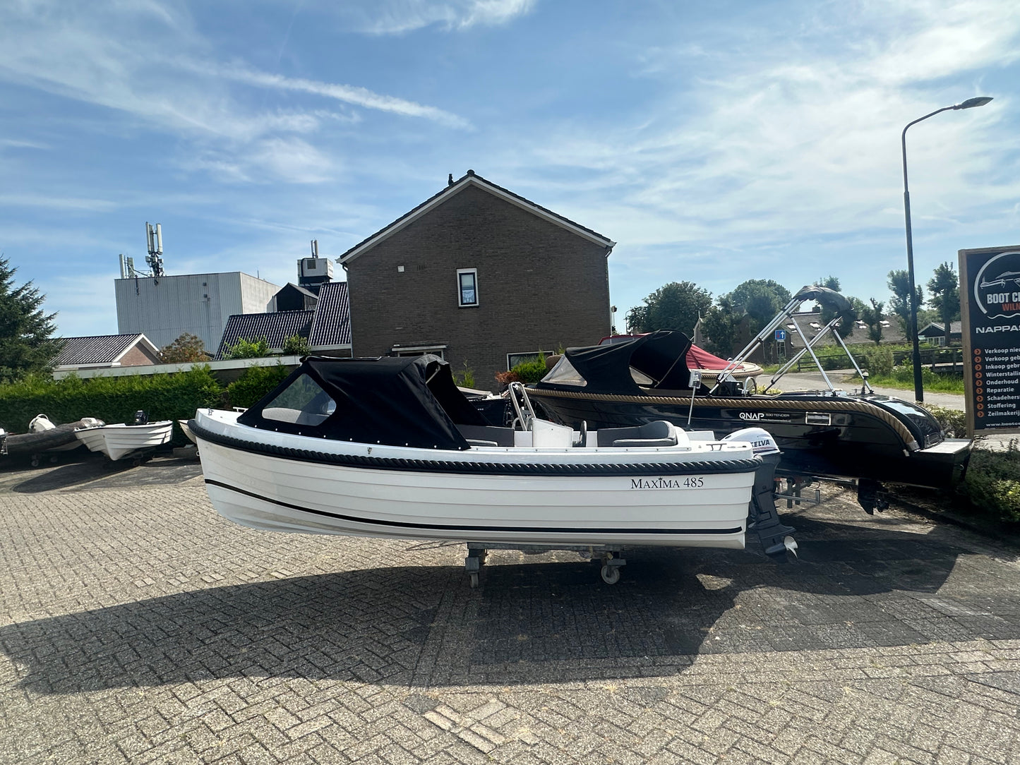 Nieuwe Sloep 485 met selva 9.9 pk