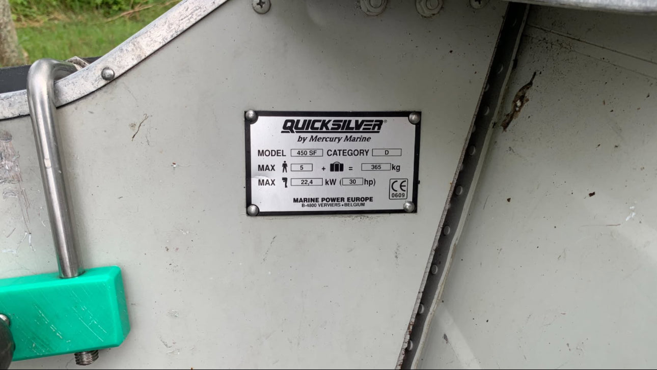 QuickSilver 450 SF complete set