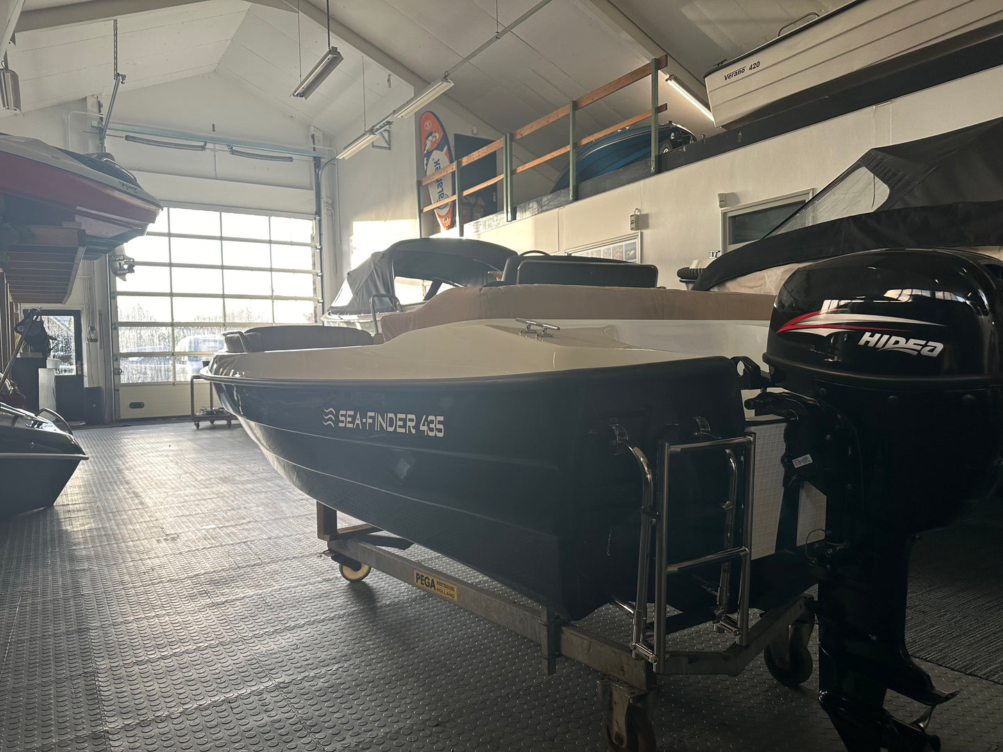 Nieuwe Seafinder 435 Hidea 9.9 pk